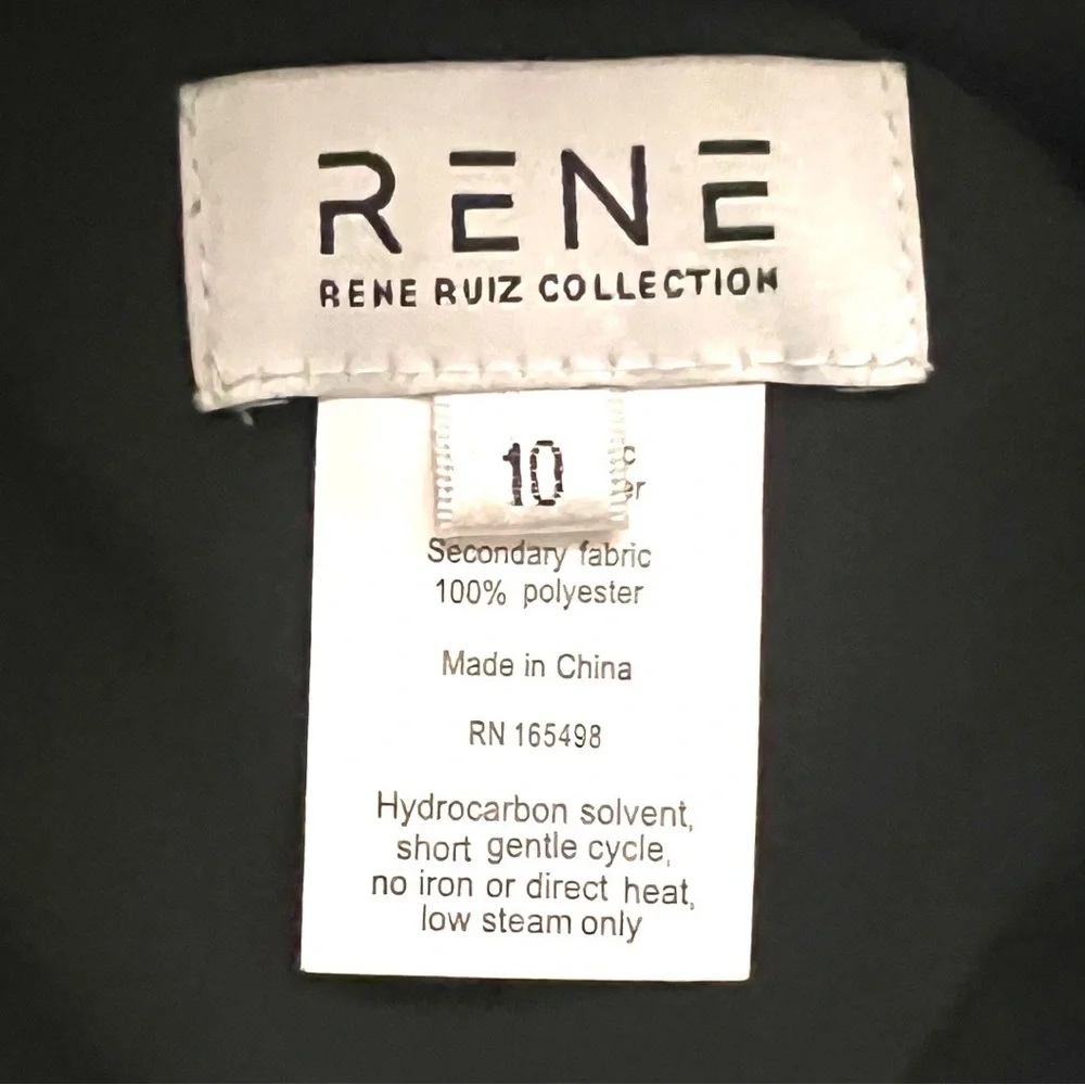 NWT Rene Ruiz Tulip Fit and Flare Dress